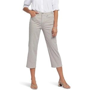 NYDJ
Joni High-Rise Relaxed Capri in Sandbar Stripe